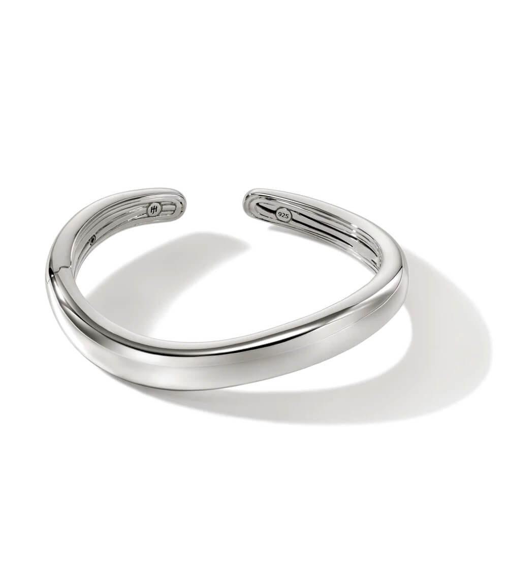 Surf Drop Earring, Gold - Image 5