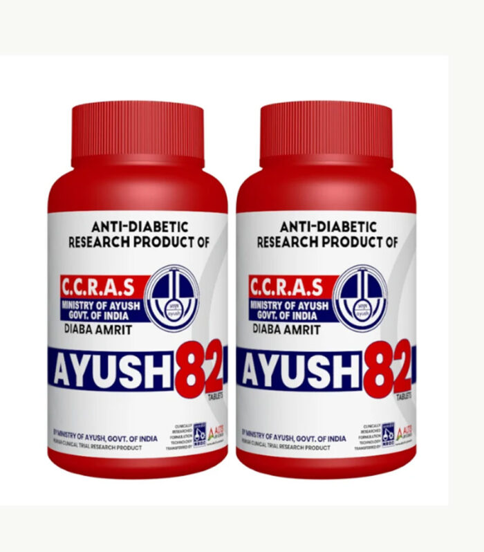 Ayurvedic Ayush 82 Tablets for Diabetes – Pack of 2