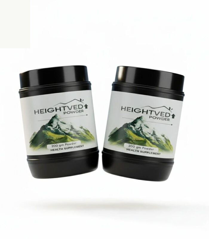 Ayurvedic Height Growth Powder Supplement Pack – 2 × 200 gm