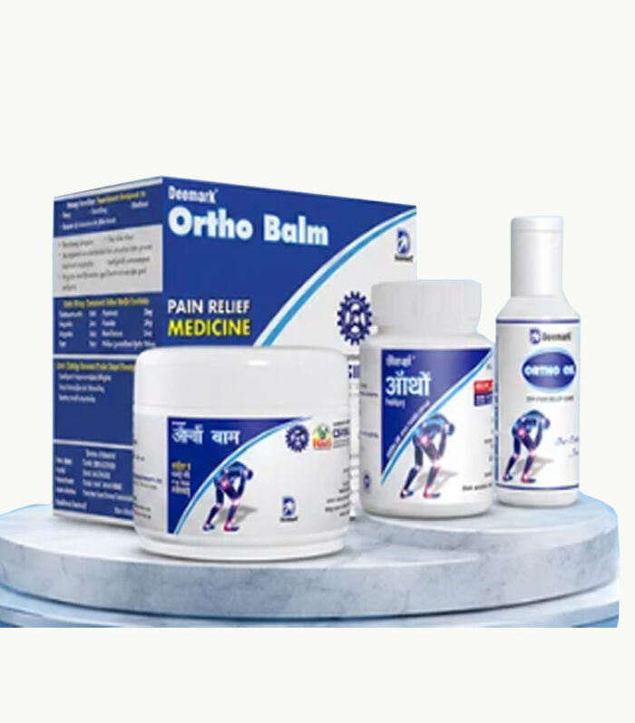 Ayurvedic Ortho Pain Relief Kit – Balm, Oil & Tablets