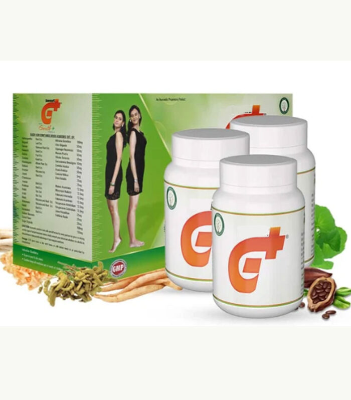 Ayurvedic Growth Booster – G Plus – 200 g × 3 Bottles