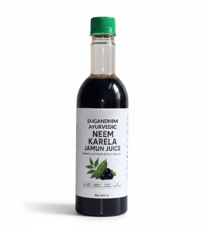 Ayurvedic Neem Karela Jamun Juice – 500 ml